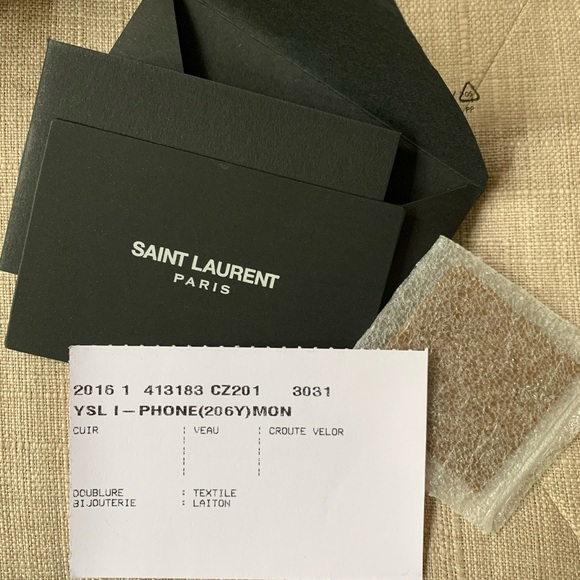 Yves Saint Laurent Fringe Crossbody In Suede - Picture 6 of 6